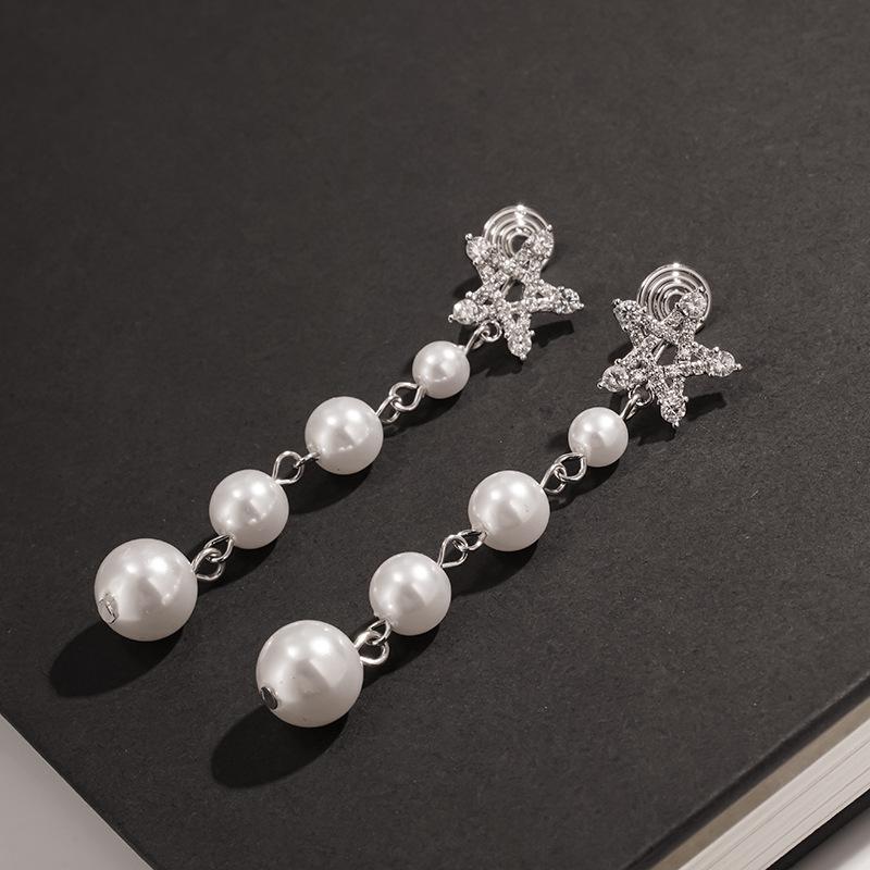 Jewellery | Womens Pearl Drop Earring Accessories Jewellery