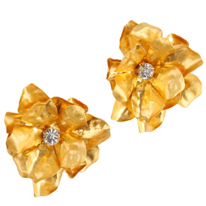 Jewellery | Womens Petal Double Earring Accessories Jewellery