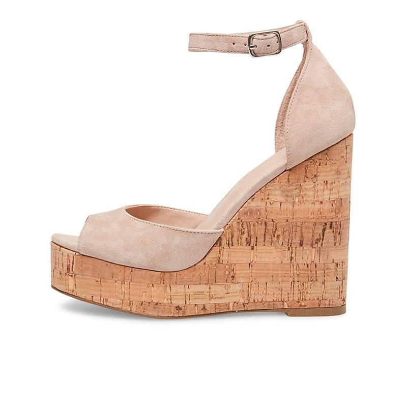 Platforms | Womens Heloise Wedge 95 Platforms latte